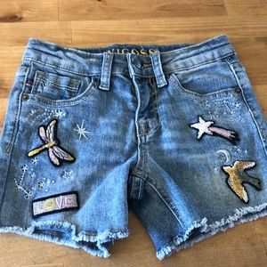Girls size 8 Denim shorts